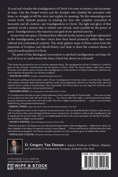 Transfiguration and Hope: A Conversation Across Time and Space