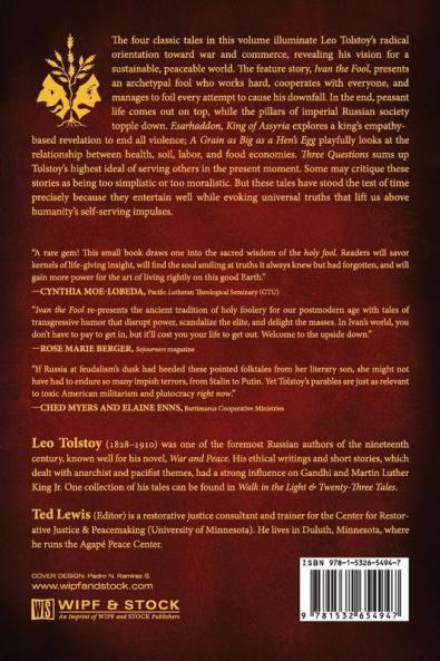 Ivan the Fool and Three Shorter Tales for Living Peaceably