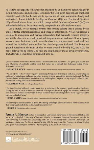 The Jesus Quotient: IQ to Eq to Aq