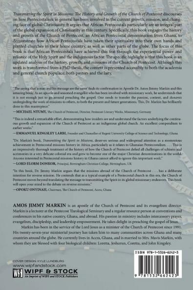 Transmitting the Spirit in Missions: The History and Growth of the Church of Pentecost