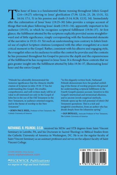 That the Scriptures Might Be Fulfilled through Perfect Worship: An Investigation of John 19:36-37