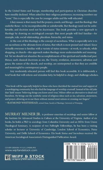 Understanding the Sacred: Sociological Theology for Contemporary People