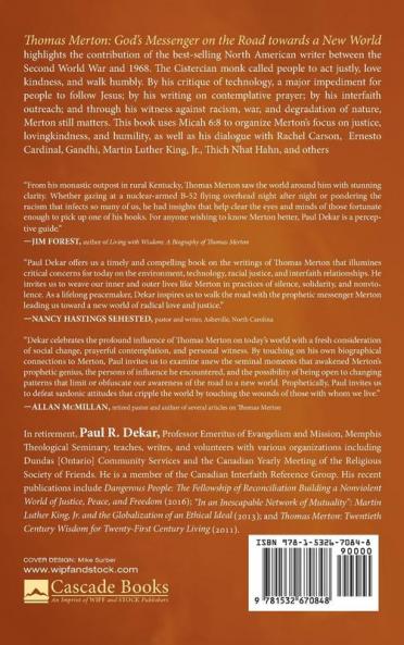 Thomas Merton: God's Messenger on the Road Towards a New World