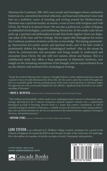 Imitation Knowledge and the Task of Christology in Maximus the Confessor