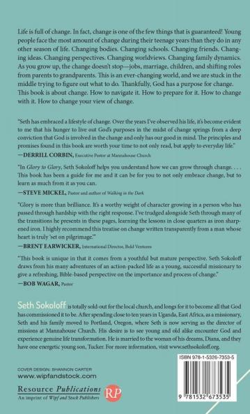 Glory to Glory: A Book about Change