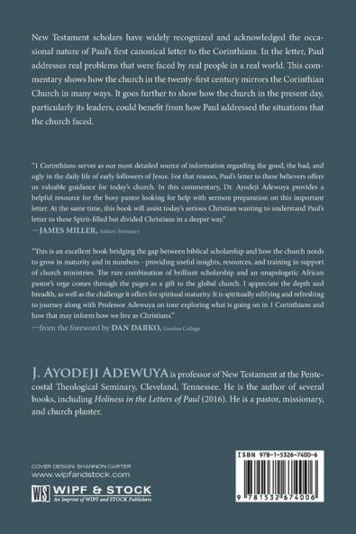 1 Corinthians: A Pastoral Commentary