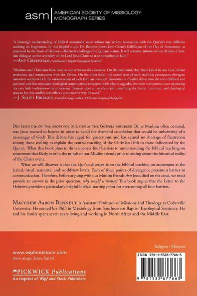 Narratives in Conflict: Atonement in Hebrews and the Qur'an: 42 (American Society of Missiology Monograph)