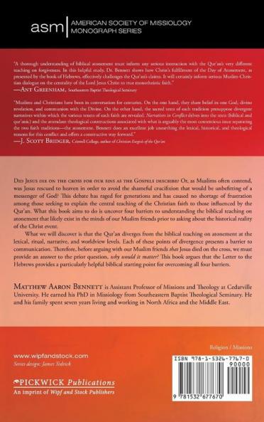 Narratives in Conflict: Atonement in Hebrews and the Qur'an: 42 (American Society of Missiology Monograph)