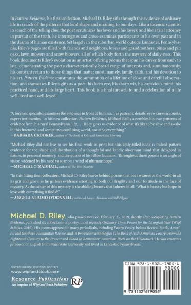 Pattern Evidence: Poems