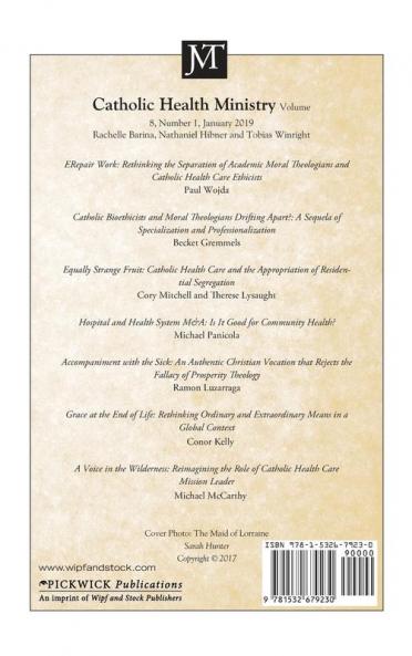 Journal of Moral Theology Volume 8 Number 1