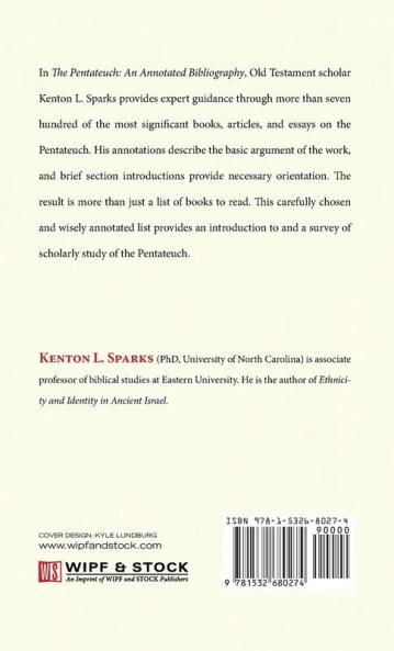 The Pentateuch: An Annotated Bibliography