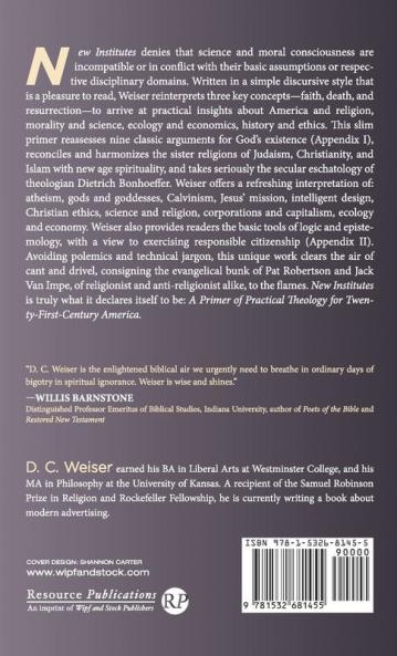 New Institutes: A Primer of Practical Theology for Twenty-First-Century America