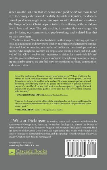 The Green Good News: Christ's Path to Sustainable and Joyful Life