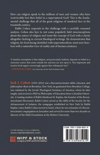 The Case for Religious Naturalism: A Philosophy for the Modern Jew