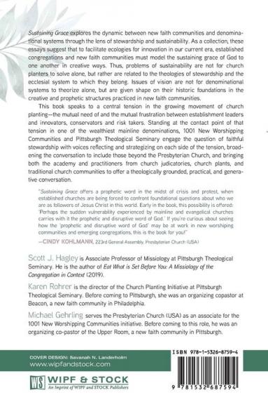 Sustaining Grace: Innovative Ecosystems for New Faith Communities