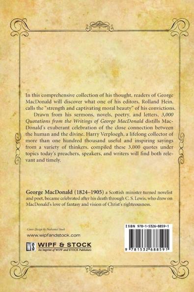 3000 Quotations from the Writings of George MacDonald
