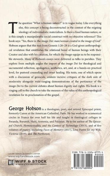 Imago Dei: Man/Woman Created in the Image of God