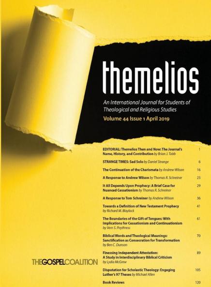 Themelios Volume 44 Issue 1