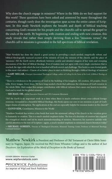 Fill the Earth: The Creation Mandate and the Church's Call to Missions