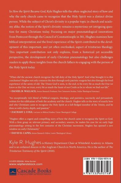 How the Spirit Became God: The Mosaic of Early Christian Pneumatology