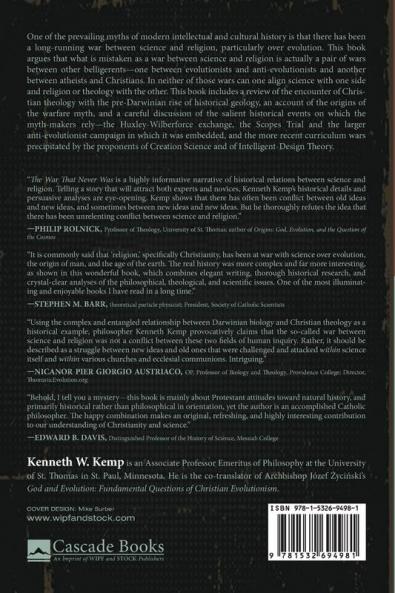 The War That Never Was: Evolution and Christian Theology
