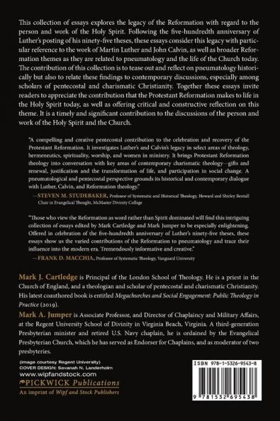 The Holy Spirit and the Reformation Legacy