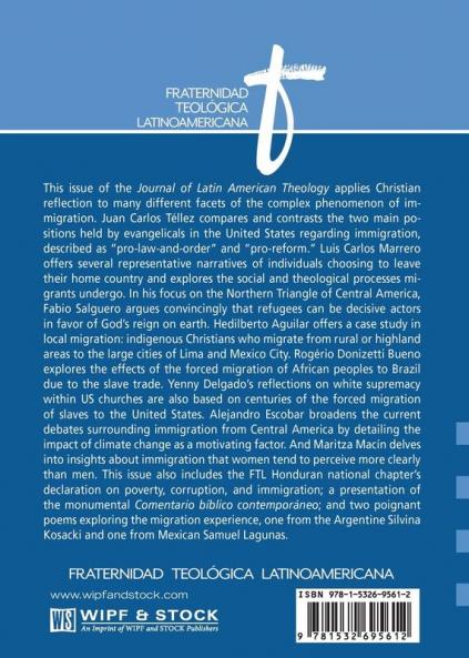 Journal of Latin American Theology Volume 14 Number 1: Christian Reflections from the Latino South