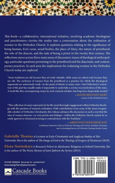 Women and Ordination in the Orthodox Church