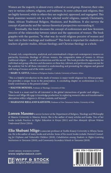 Women within Religions: Patriarchy Feminism and the Role of Women in Selected World Religions