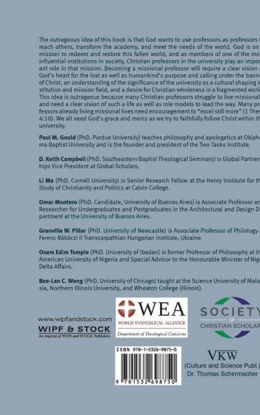 The Outrageous Idea of the Missional Professor International Edition