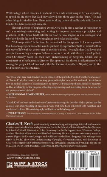 Four Careers: Autobiography of Charles H. Kraft