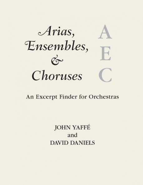 Arias Ensembles & Choruses