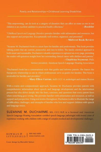 Childhood Speech and Language Disorders