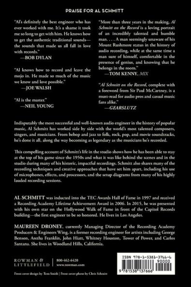 Al Schmitt on the Record
