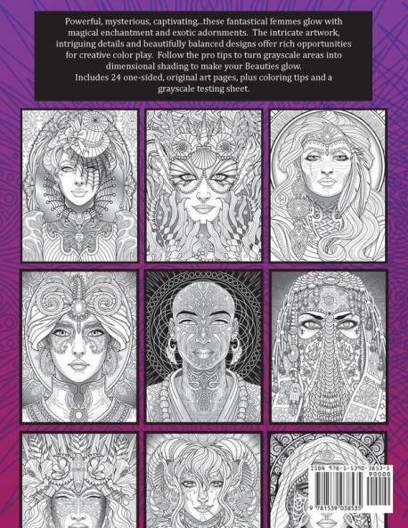 Magical Beauties: A Captivating Coloring Book