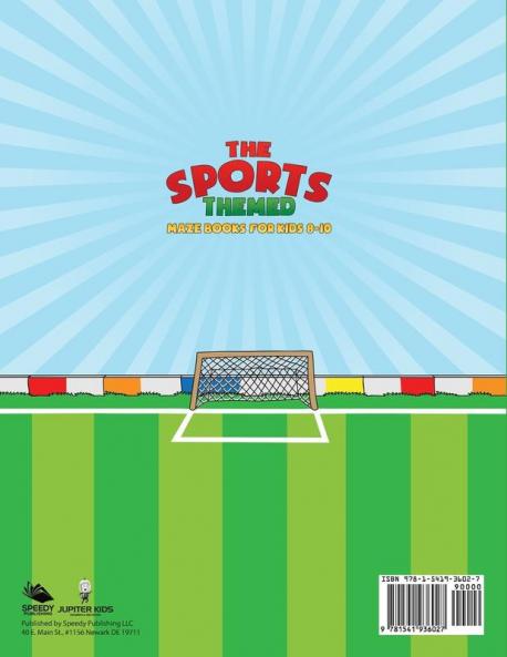The Sports-Themed Maze Books for Kids 8-10