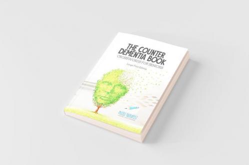 The Counter Dementia Book | Crosswords for Seniors | Large Print Edition