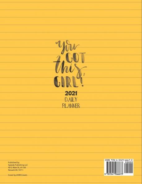 You Got This Girl! 2021 Daily Planner