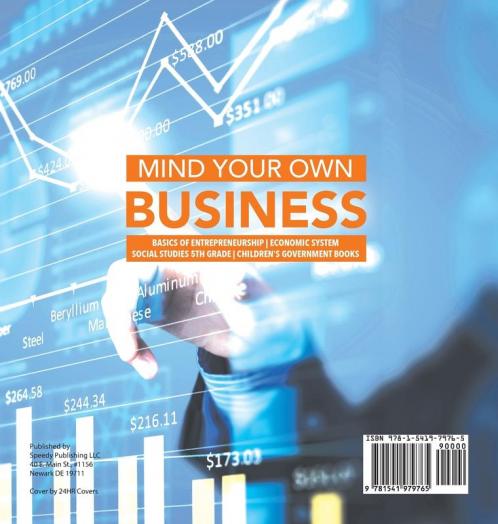 Mind Your Own Business Basics of Entrepreneurship Economic System Social Studies 5th Grade Children's Government Books