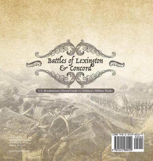 Battles of Lexington & Concord | U.S. Revolutionary Period Grade 4 | Children's Military Books