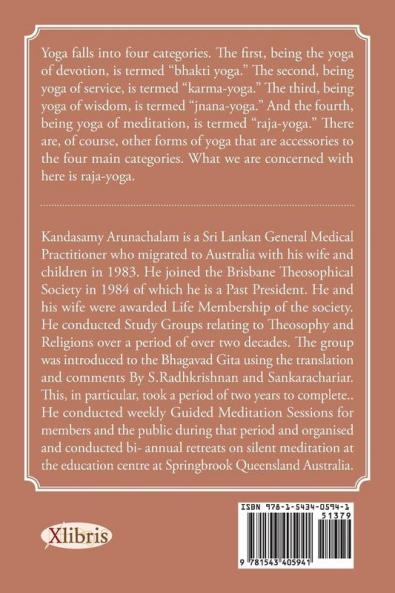 Raja Yoga the Yoga of Meditation