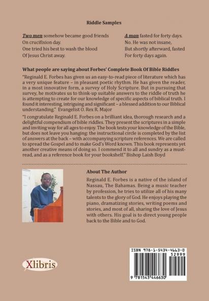 Forbes' Complete Book of Bible Riddles