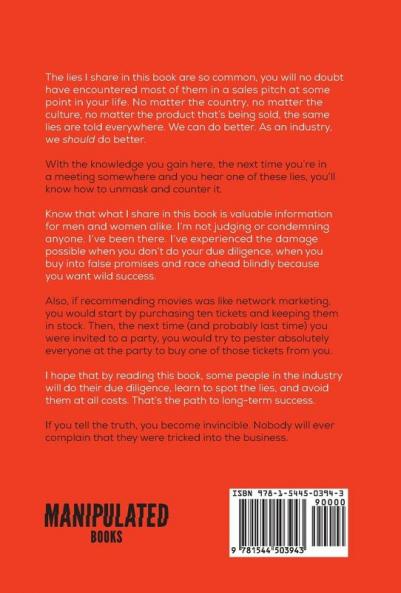 Manipulated: The 12 Deadly Lies of Network Marketing