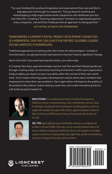 Creating Your Dojo: Upskill Your Organization for Digital Evolution