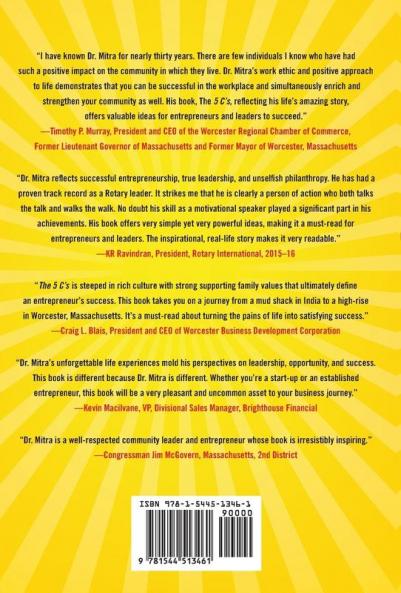 The 5 C's: Common Sense Tips for Bringing Uncommon Success to Entrepreneurs and Leaders