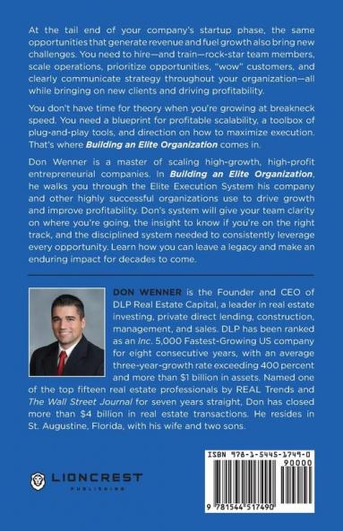 Building an Elite Organization