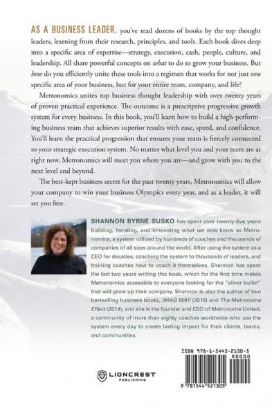 Metronomics: One United System to Grow Up Your Team Company and Life