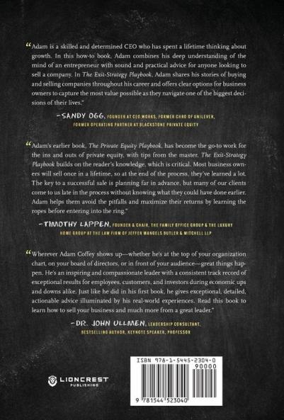 The Exit-Strategy Playbook