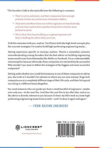 Raising Engineers: A Founder's Guide to Building a High-Performing Engineering Team
