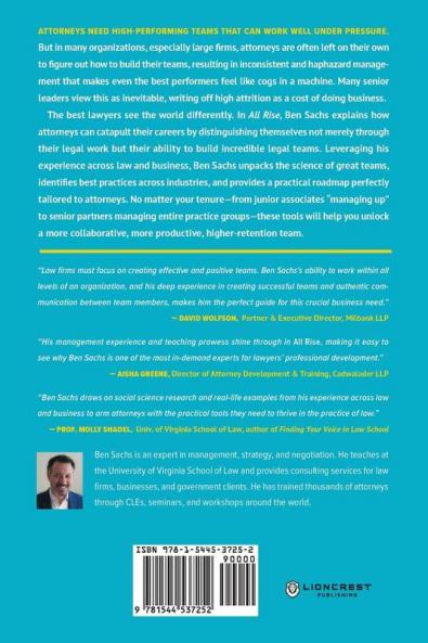 All Rise: Practical Tools for Building High-Performance Legal Teams